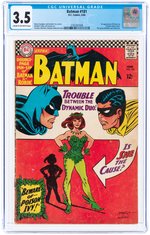 BATMAN #181 JUNE 1966 CGC 3.5 VG- (FIRST POISON IVY).