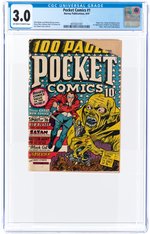 POCKET COMICS #1 AUGUST 1941 CGC 3.0 GOOD/VG (FIRST BLACK CAT).