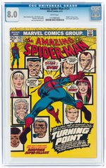 AMAZING SPIDER-MAN #121 JUNE 1973 CGC 8.0 VF (DEATH OF GWEN STACY).