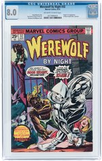 WEREWOLF BY NIGHT #32 AUGUST 1975 CGC 8.0 VF (FIRST MOON KNIGHT).