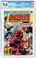 DAREDEVIL #131 MARCH 1976 CGC 9.0 VF/NM (FIRST BULLSEYE).