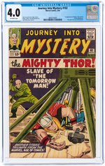 JOURNEY INTO MYSTERY #102 MARCH 1964 CGC 4.0 VG (FIRST BALDER/HELA/SIF).