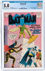 BATMAN #126 SEPTEMBER 1959 CGC 5.0 VG/FINE.