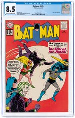 BATMAN #145 FEBRUARY 1962 CGC 8.5 VF+.