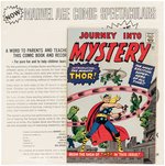 GOLDEN RECORD MARVEL AGE COMIC SPECTACULARS - JOURNEY INTO MYSTERY #83 FACTORY-SEALED COMIC/RECORD SET.