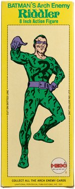 RIDDLER MEGO ACTION FIGURE IN BOX.