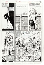 ARAK, SON OF THUNDER #47 COMIC BOOK PAGE ORIGINAL ART BY ADRIENNE ROY.
