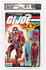 G.I. JOE: A REAL AMERICAN HERO - CRIMSON GUARD SERIES 4/34 BACK AFA 80 NM.