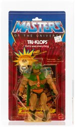 MASTERS OF THE UNIVERSE - TRI-KLOPS SERIES 2/12 BACK AFA 85 Y-NM+.