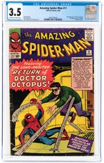 AMAZING SPIDER-MAN #11 APRIL 1964 CGC 3.5 VG-.