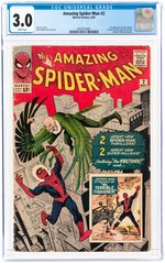 AMAZING SPIDER-MAN #2 MAY 1963 CGC 3.0 GOOD/VG (FIRST VULTURE).