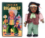 "INDIAN BIG CHIEF" BOXED WINDUP.