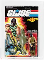 G.I. JOE: A REAL AMERICAN HERO - CROC MASTER SERIES 6/34 BACK AFA 80 NM.