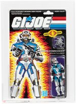 G.I. JOE: A REAL AMERICAN HERO - COBRA COMMANDER SERIES 6/34 BACK AFA 80 NM.