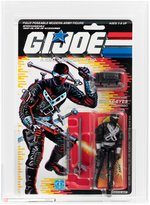 G.I. JOE: A REAL AMERICAN HERO - SNAKE EYES SERIES 8/34 BACK AFA 80+ NM.