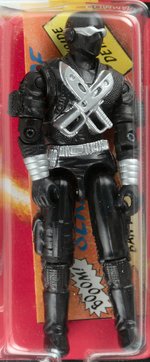 G.I. JOE: A REAL AMERICAN HERO - SNAKE EYES SERIES 8/34 BACK AFA 80+ NM.