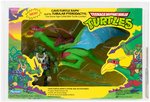 TEENAGE MUTANT NINJA TURTLES CAVE-TURTLE 2-PACK RAPH W/TUBULAR PTERODACTYL AFA 70+ EX+.