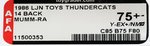 THUNDERCATS MUMM-RA AFA 75+ Y-EX+/NM.