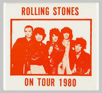 STONES 1980 TOUR.