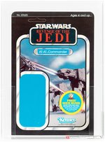 STAR WARS: REVENGE OF THE JEDI - AT-AT COMMANDER PROOF CARD AFA 85 NM+.