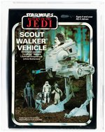 PALITOY STAR WARS: RETURN OF THE JEDI - SCOUT WALKER BI-LOGO AFA 85 NM+.