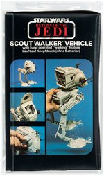 PALITOY STAR WARS: RETURN OF THE JEDI - SCOUT WALKER BI-LOGO AFA 85 NM+.