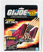 G.I. JOE: A REAL AMERICAN HERO - COBRA JET PACK SERIES 6 VEHICLE AFA 80 NM.