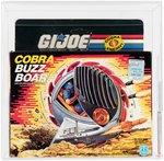 G.I. JOE: A REAL AMERICAN HERO - COBRA BUZZ BOAR SERIES 6 VEHICLE AFA 80 NM.