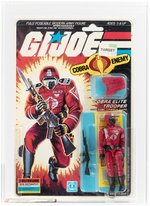 G.I. JOE: A REAL AMERICAN HERO - CRIMSON GUARD SERIES 4/34 BACK AFA 85 NM+.