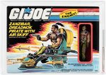 G.I. JOE: A REAL AMERICAN HERO - ZANZIBAR, DREADNOK PIRATE WITH AIR SKIFF SERIES 6 AFA 75+ EX+/NM.