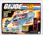 G.I. JOE: A REAL AMERICAN HERO - COBRA SEA RAY SERIES 6 VEHICLE AFA 75 EX+/NM.