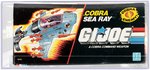 G.I. JOE: A REAL AMERICAN HERO - COBRA SEA RAY SERIES 6 VEHICLE AFA 75 EX+/NM.