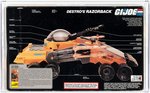 G.I. JOE: A REAL AMERICAN HERO - IRON GRENADIERS - DESTRO'S RAZORBACK SERIES 8 VEHICLE AFA 75 EX+/NM.