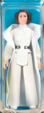 STAR WARS - PRINCESS LEIA ORGANA 20 BACK-G (BOBA FETT OFFER) CAS 85 (STARBURST STICKER).