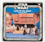 STAR WARS - THE LAND OF THE JAWAS ACTION PLAYSET AFA 75 EX+/NM (REFUND STICKER).