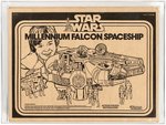 STAR WARS - MILLENNIUM FALCON SPACESHIP AFA 80 Q-NM.