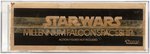 STAR WARS - MILLENNIUM FALCON SPACESHIP AFA 80 Q-NM.