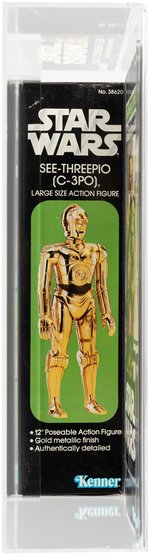 STAR WARS - SEE THREEPIO (C-3PO) 12-INCH SERIES AFA 75+ EX+/NM.