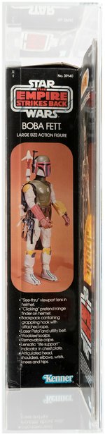 STAR WARS: THE EMPIRE STRIKES BACK - BOBA FETT 12 INCH SERIES AFA 70 Q-EX+.