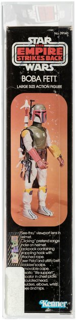 STAR WARS: THE EMPIRE STRIKES BACK - BOBA FETT 12 INCH SERIES AFA 70 Q-EX+.