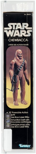 STAR WARS - CHEWBACCA 12-INCH SERIES AFA 70 EX+.