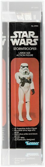 STAR WARS - STORMTROOPER 12-INCH SERIES AFA 70 EX+.