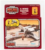 STAR WARS MICRO COLLECTION - X-WING FIGHTER VEHICLE. AFA 80 NM.