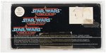 PALITOY STAR WARS: THE POWER OF THE FORCE - SAND SKIMMER TRI-LOGO AFA 70 EX+.