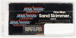 PALITOY STAR WARS: THE POWER OF THE FORCE - SAND SKIMMER TRI-LOGO AFA 70 EX+.