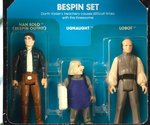 STAR WARS: THE EMPIRE STRIKES BACK - BESPIN SET 3-PACK SERIES 2 AFA 70+ Y-EX+.