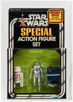 STAR WARS - DROID SET 3-PACK SERIES 2 AFA 85 NM+.