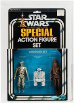 STAR WARS - ANDROID SET 3-PACK SERIES 1 AFA 85 NM+.