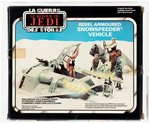 PALITOY STAR WARS: RETURN OF THE JEDI - REBEL ARMORED SNOWSPEEDER VEHICLE AFA 75 Q-EX+/NM (BI-LOGO).