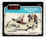 PALITOY STAR WARS: RETURN OF THE JEDI - REBEL ARMORED SNOWSPEEDER VEHICLE AFA 75 Q-EX+/NM (BI-LOGO).